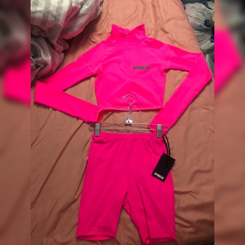 PRIX biker shirt two piece